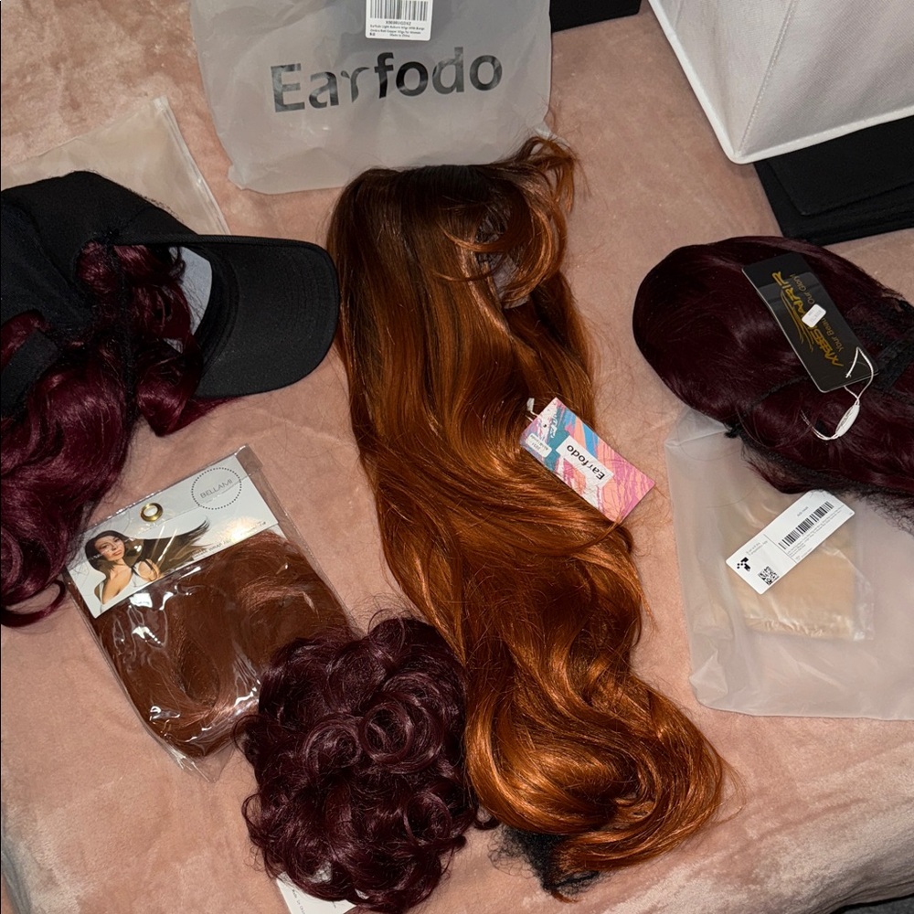 Women's Auburn Hair Extensions